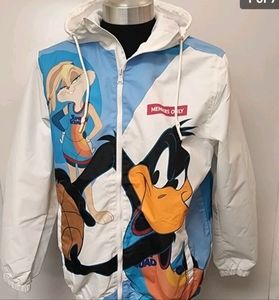 Members Only Windbreaker Jacket Space Jam Looney Tunes: Size M Lebron James
